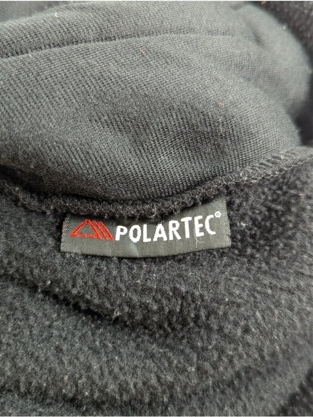 The North Face Women’s XL Polartec Fleece Jacket – Full Zip Black Coat - EUC - Picture 11 of 12